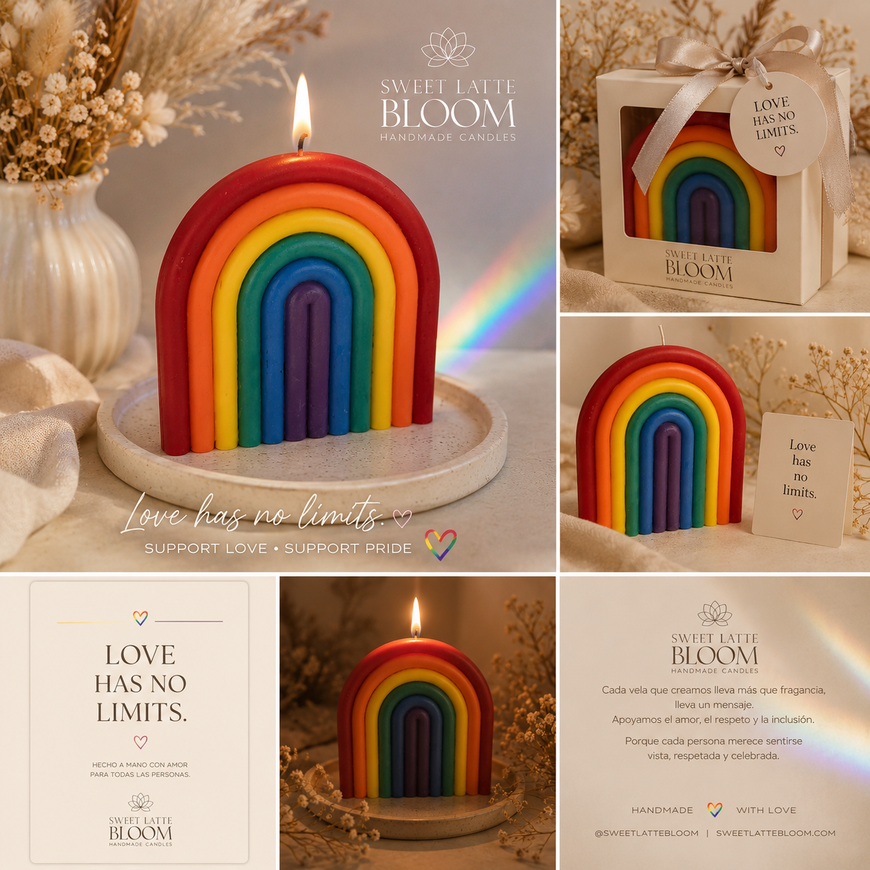 π Proud of You β Rainbow Candle (Limited Edition)