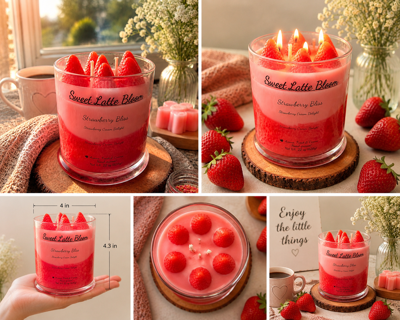 Strawberry Bliss Strawberry Cream Delight