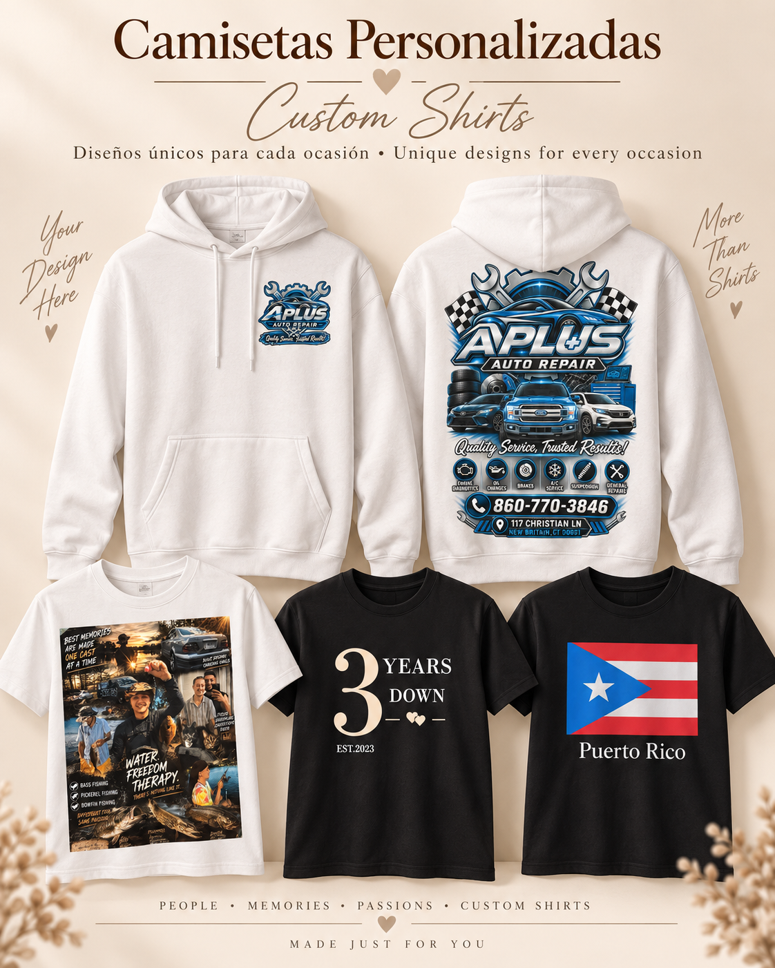 Camisetas personalizadas | Custom T-Shirts